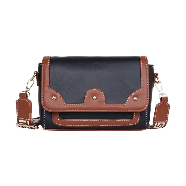 Black_And_Tan_Pu_Premium_Sling_Bag_For_Women