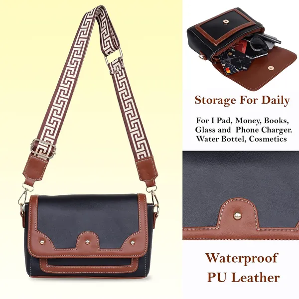 Black_And_Tan_Pu_Premium_Sling_Bag_For_Women