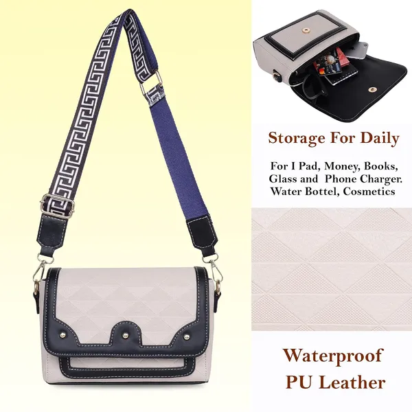 Tan_And_Black_Pu_Premium_Sling_Bag_For_Women