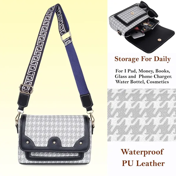 Grey_And_Black_Pu_Premium_Sling_Bag_For_Women