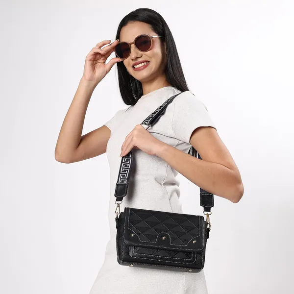 Black_Pu_Premium_Sling_Bag_For_Women