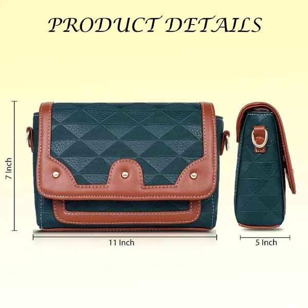 Blue_And_Tan_Pu_Premium_Sling_Bag_For_Women