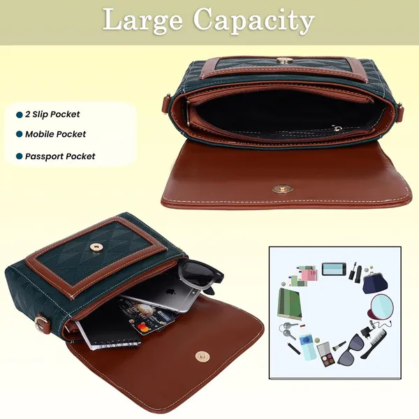 Blue_And_Tan_Pu_Premium_Sling_Bag_For_Women