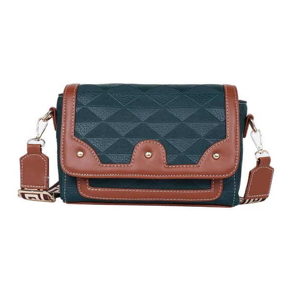 Blue_And_Tan_Pu_Premium_Sling_Bag_For_Women