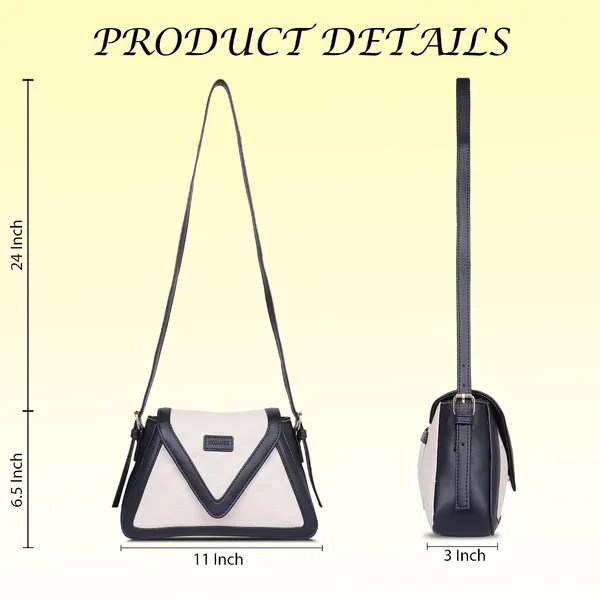 Beige_And_Black_Pu_Premium_Sling_Bag_For_Women