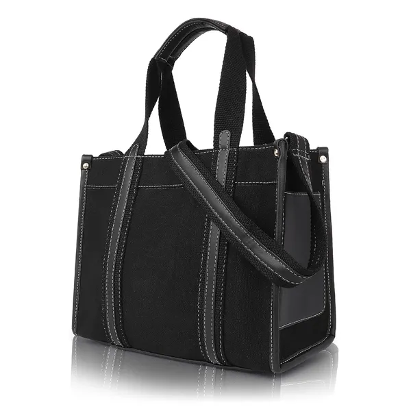 Black_Canvas_Premium_Handbag_For_Women