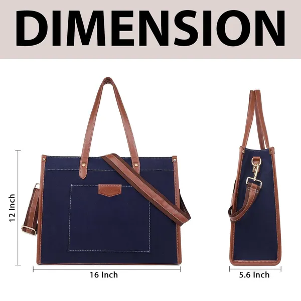 Blue_And_Tan_Canvas_Premium_Laptop_Tote_Bag_For_Women