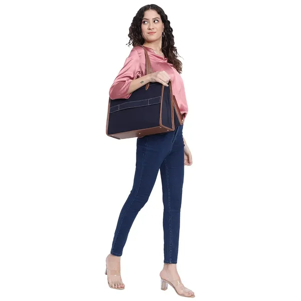 Blue_And_Tan_Canvas_Premium_Laptop_Tote_Bag_For_Women