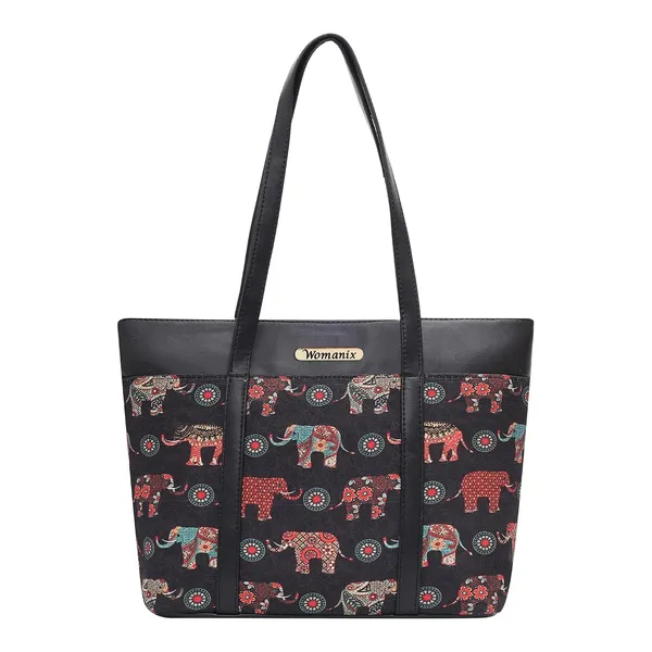 Grey_And_Black_Jute_Premium_Handbag_And_Shoulder_Bag_For_Women