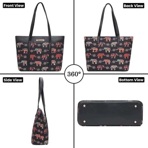 Grey_And_Black_Jute_Premium_Handbag_And_Shoulder_Bag_For_Women