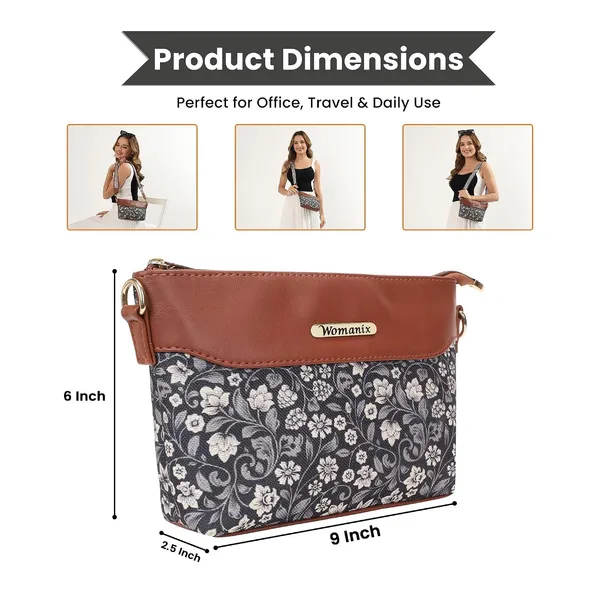 Black_And_White_Jute_Premium_Sling_Bag_For_Women