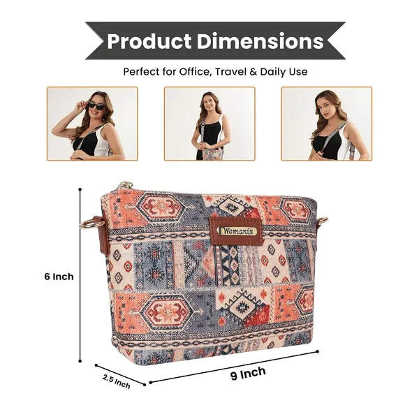 White_And_Grey_Jute_Premium_Sling_Bag_For_Women