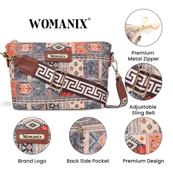 White_And_Grey_Jute_Premium_Sling_Bag_For_Women