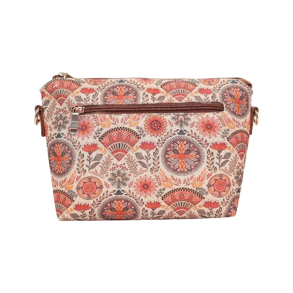 White_And_Peach_Jute_Premium_Sling_Bag_For_Women