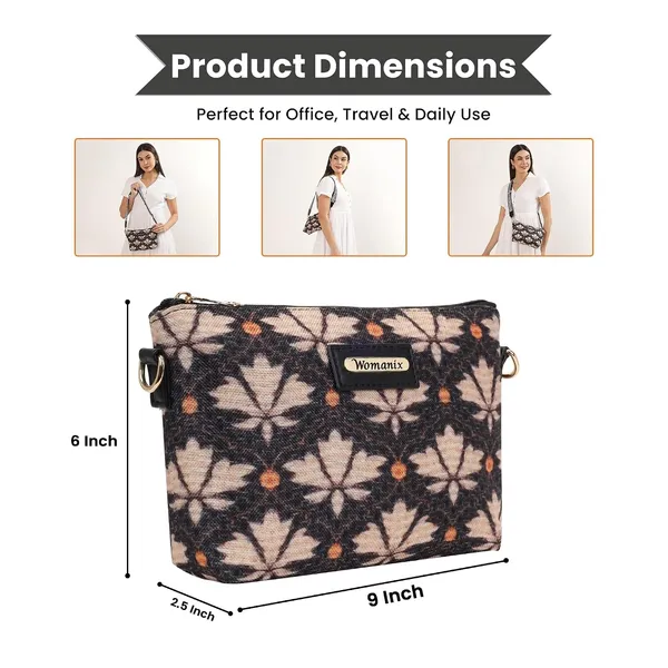 Black_And_Beige_Jute_Premium_Sling_Bag_For_Women