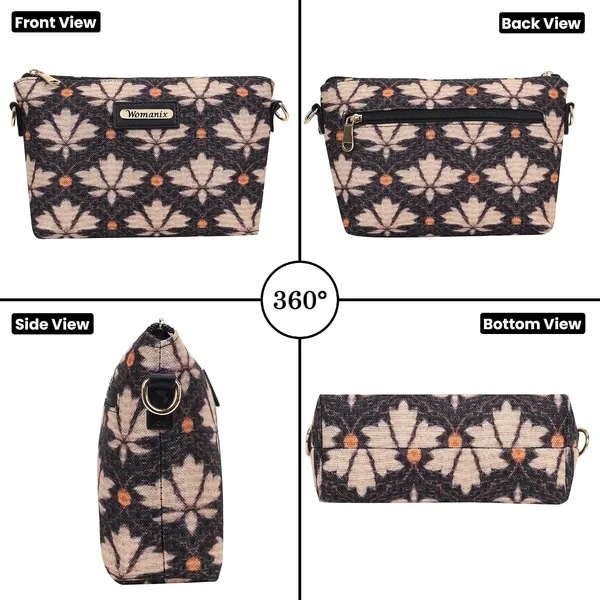 Black_And_Beige_Jute_Premium_Sling_Bag_For_Women