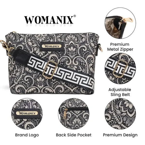 Black_And_White_Jute_Premium_Sling_Bag_For_Women