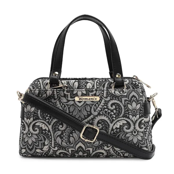 Black_And_White_Jute_Premium_Sling_Bag_For_Women
