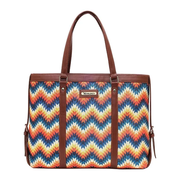 White_And_Blue_Jute_Premium_Handbag_And_Shoulder_Bag_For_Women