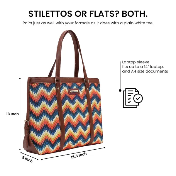 White_And_Blue_Jute_Premium_Handbag_And_Shoulder_Bag_For_Women