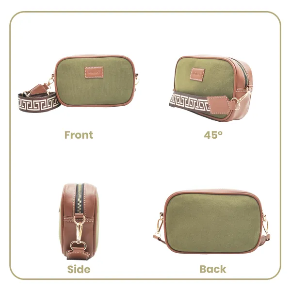 Green_And_Tan_Canvas_Premium_Sling_Bag_For_Women