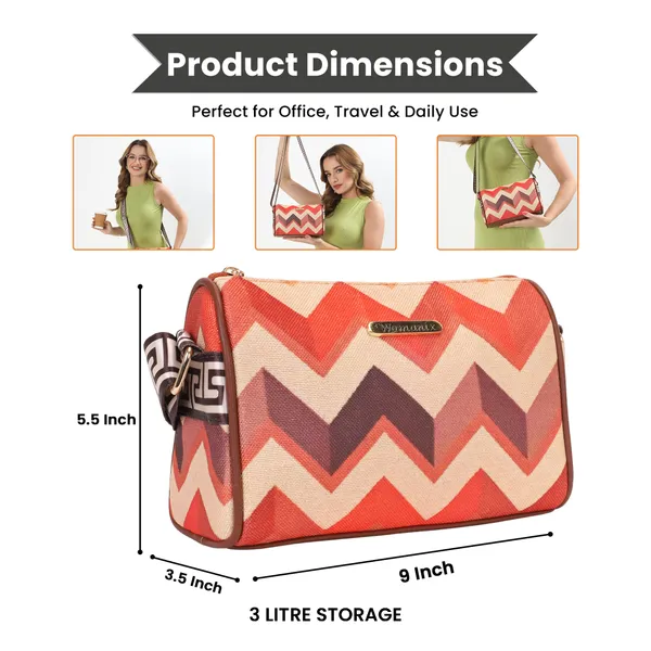 White_And_Tan_Jute_Premium_Sling_Bag_For_Women