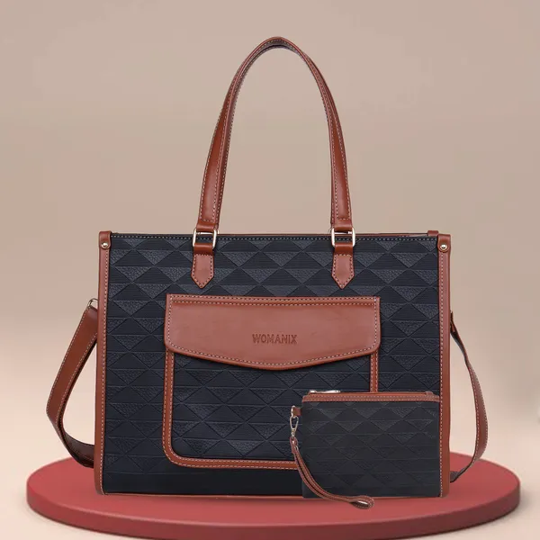 Black_And_Tan_Pu_Premium_Laptop_Tote_Bag_For_Women