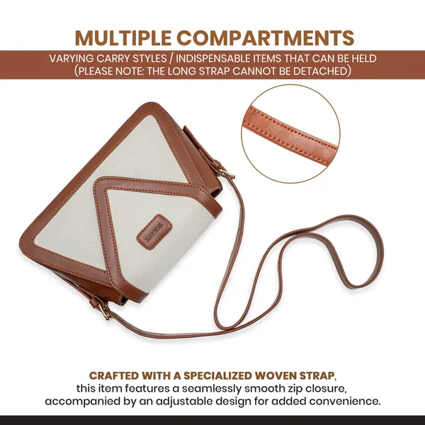 Beige_And_Tan_Canvas_Premium_Sling_Bag_For_Women