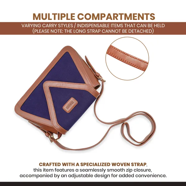 Blue_And_Tan_Canvas_Premium_Sling_Bag_For_Women