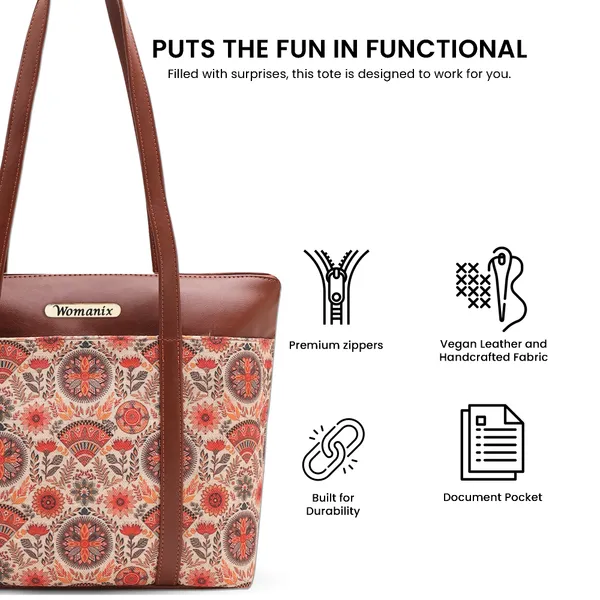 White_And_Peach_Jute_Premium_Handbag_And_Shoulder_Bag_For_Women