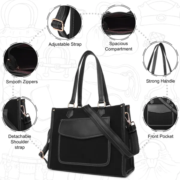 Black_Canvas_Premium_Handbag_For_Women