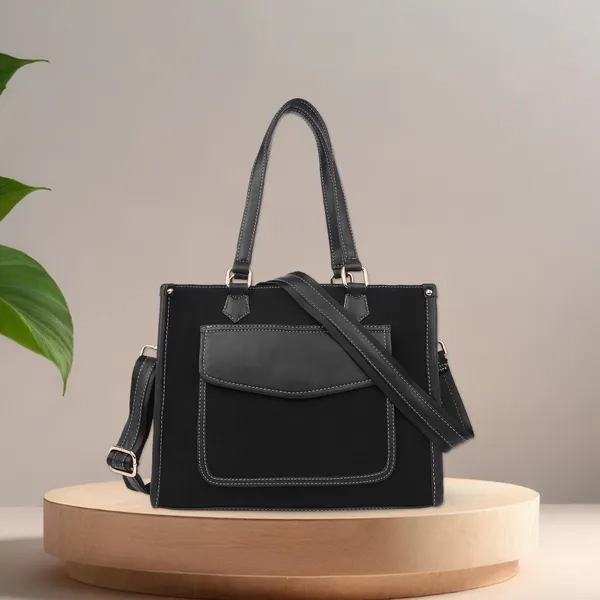 Black_Canvas_Premium_Handbag_For_Women