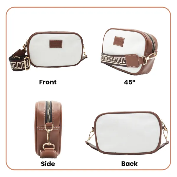 Beige_And_Tan_Canvas_Premium_Sling_Bag_For_Women