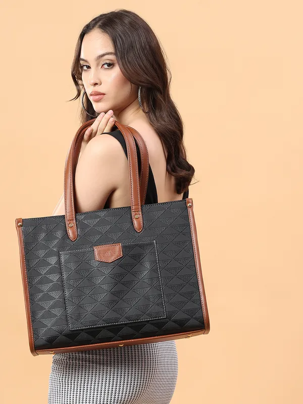 Black_And_Tan_Pu_Premium_Laptop_Tote_Bag_For_Women