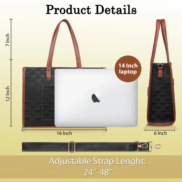 Black_And_Tan_Pu_Premium_Laptop_Tote_Bag_For_Women
