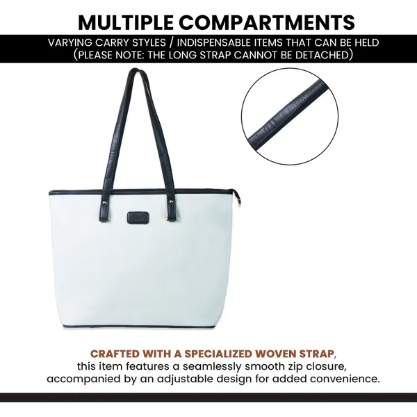 Beige_And_Black_Canvas_Premium_Handbag_And_Shoulder_Bag_For_Women