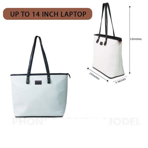 Beige_And_Black_Canvas_Premium_Handbag_And_Shoulder_Bag_For_Women