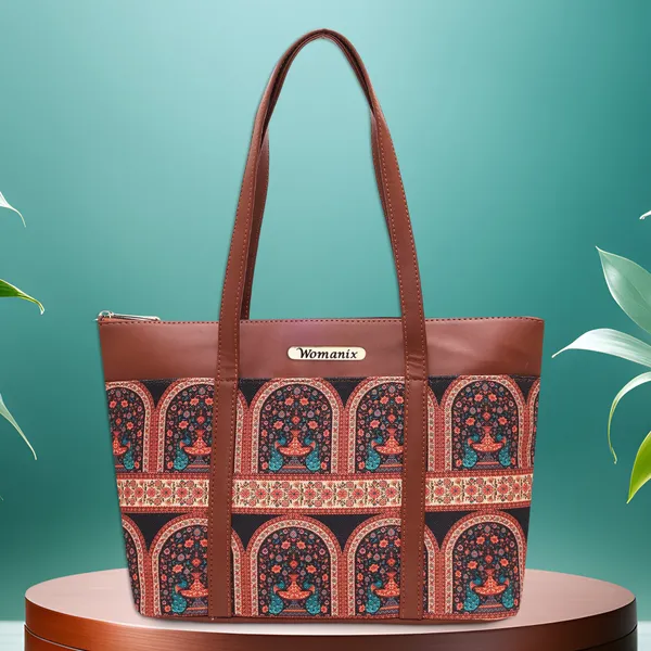 Black_And_Brown_Jute_Premium_Handbag_And_Shoulder_Bag_For_Women