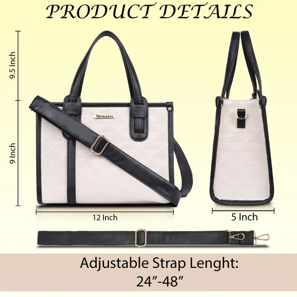 Beige_And_Black_Pu_Premium_Handbag_For_Women