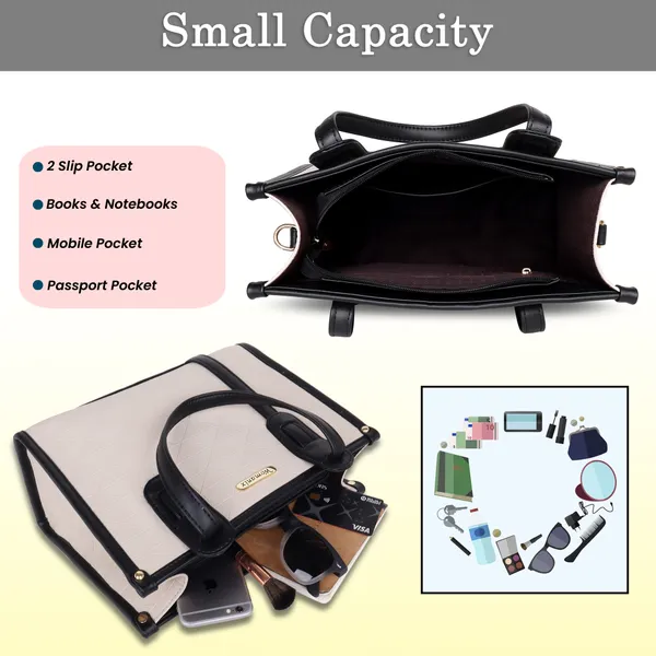 Beige_And_Black_Pu_Premium_Handbag_For_Women