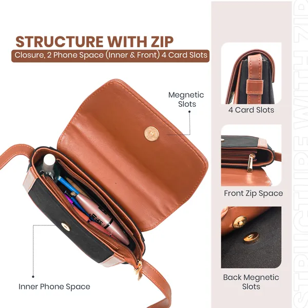 Black_And_Tan_Canvas_Premium_Sling_Bag_For_Women