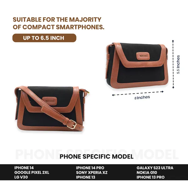 Black_And_Tan_Canvas_Premium_Sling_Bag_For_Women