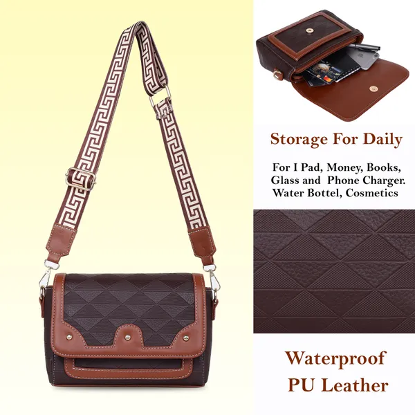 Brown_And_Tan_Pu_Premium_Sling_Bag_For_Women