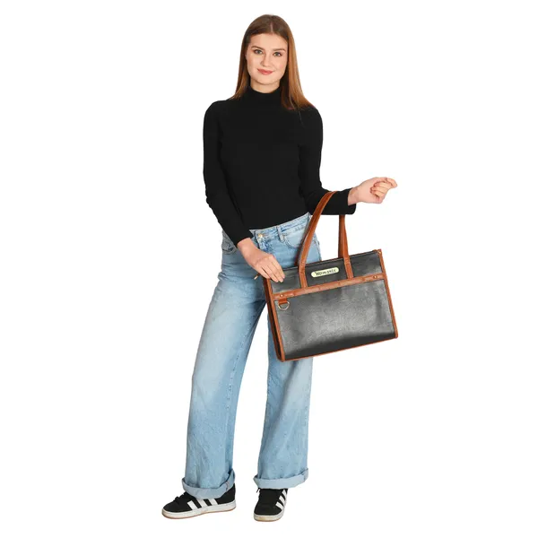 Black_And_Tan_Pu_Premium_Laptop_Tote_Bag_For_Women