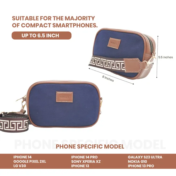 Blue_And_Tan_Canvas_Premium_Sling_Bag_For_Women