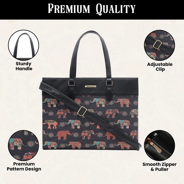 Grey_And_Black_Jute_Premium_Laptop_Tote_Bag_For_Women