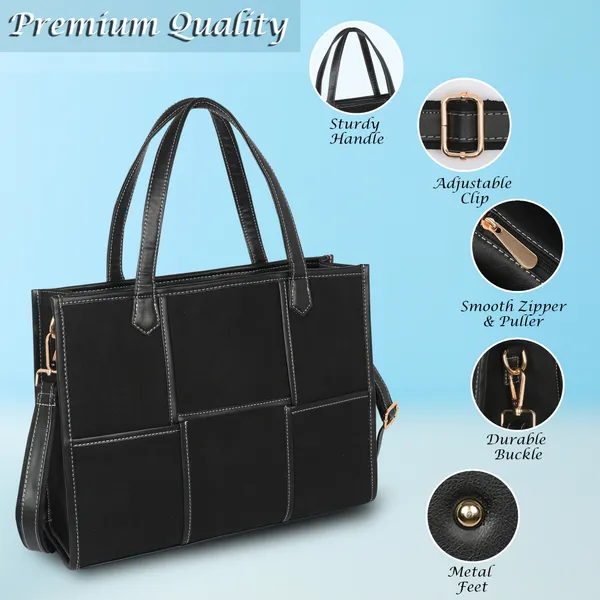 Black_Canvas_Premium_Laptop_Tote_Bag_For_Women