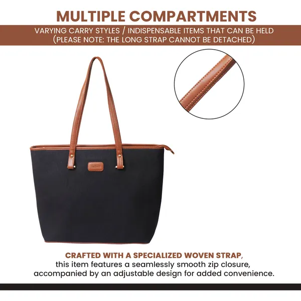 Black_And_Tan_Canvas_Premium_Handbag_And_Shoulder_Bag_For_Women