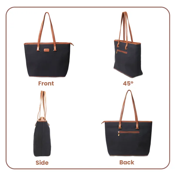 Black_And_Tan_Canvas_Premium_Handbag_And_Shoulder_Bag_For_Women