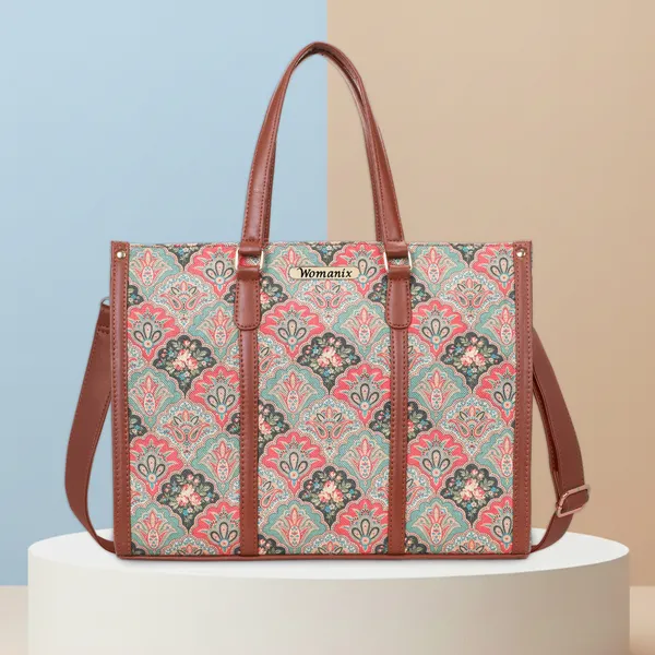 Blue_And_Pink_Jute_Premium_Laptop_Tote_Bag_For_Women